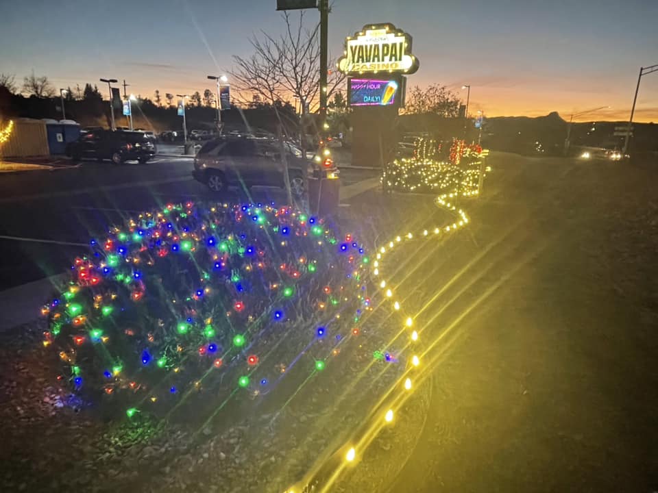 Holiday lighting installation 2 in the Prescott, AZ area