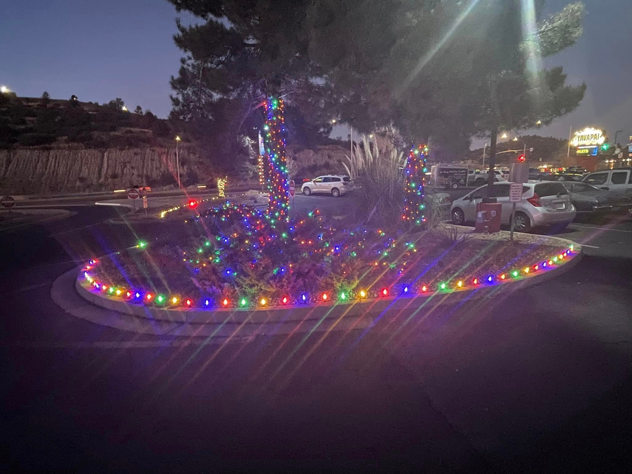 Holiday lighting installation 6 in the Prescott, AZ area