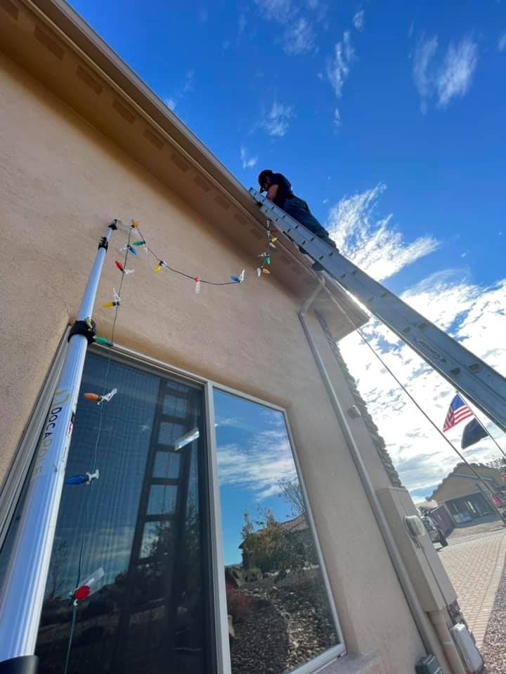 Holiday lighting installation 19 in the Prescott, AZ area